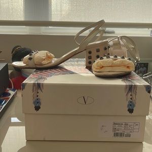 Valentino Gravani Chunky heel Rockstud sandals 37.5